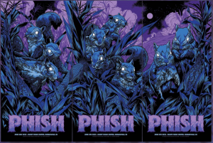 Phish Noblesville (AP Set of 3) 22 by Ken Taylor