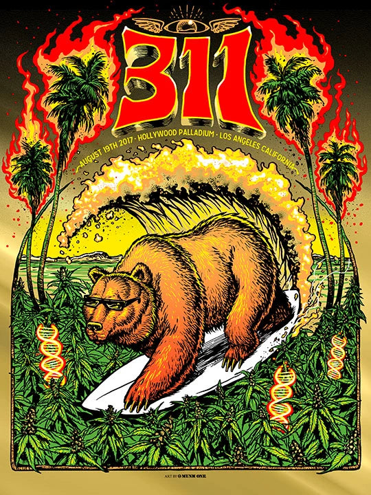 311 Hollywood Palladium 17 by Munk One