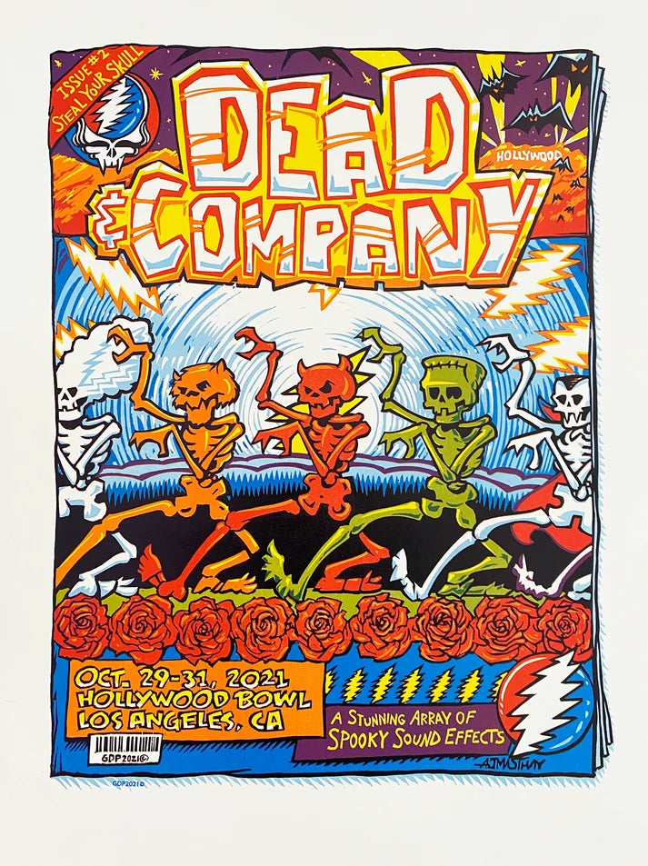 Dead & Company Los Angeles - Hollywood Bowl 21 by AJ Masthay