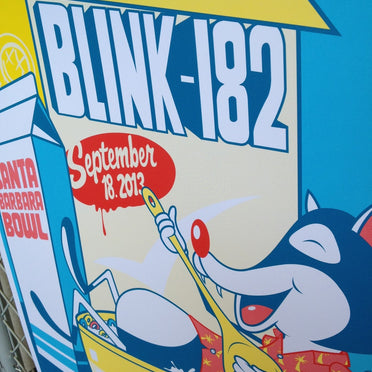 Blink 182 - Santa Barbara Bowl by Dabs Myla