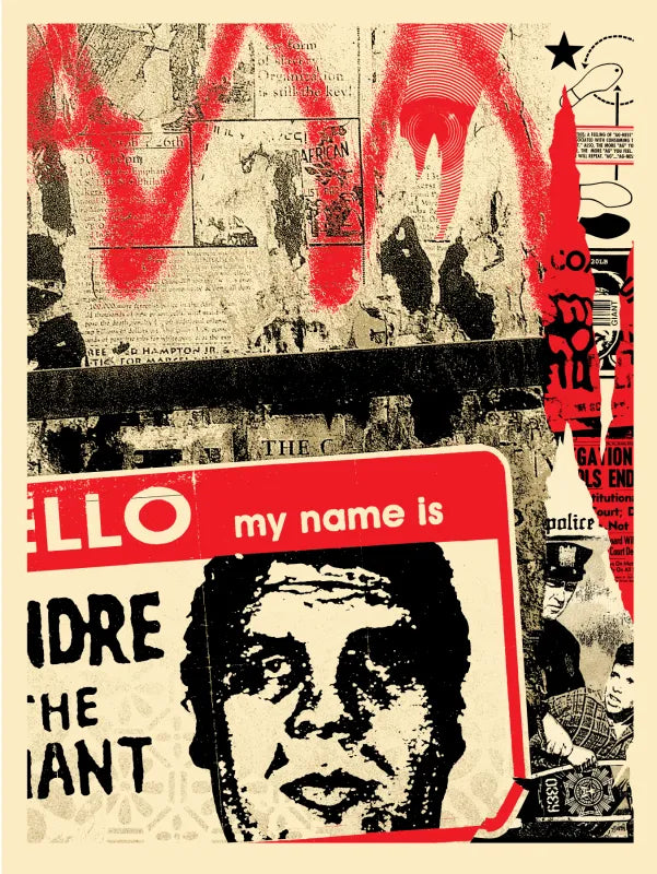 Hello My Name Is by Shepard Fairey