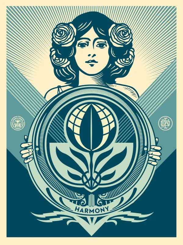 Protect Biodiversity-Cultivate Harmony by Shepard Fairey