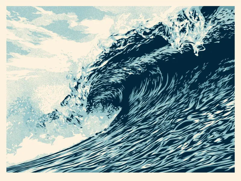Wave of Distress by Shepard Fairey