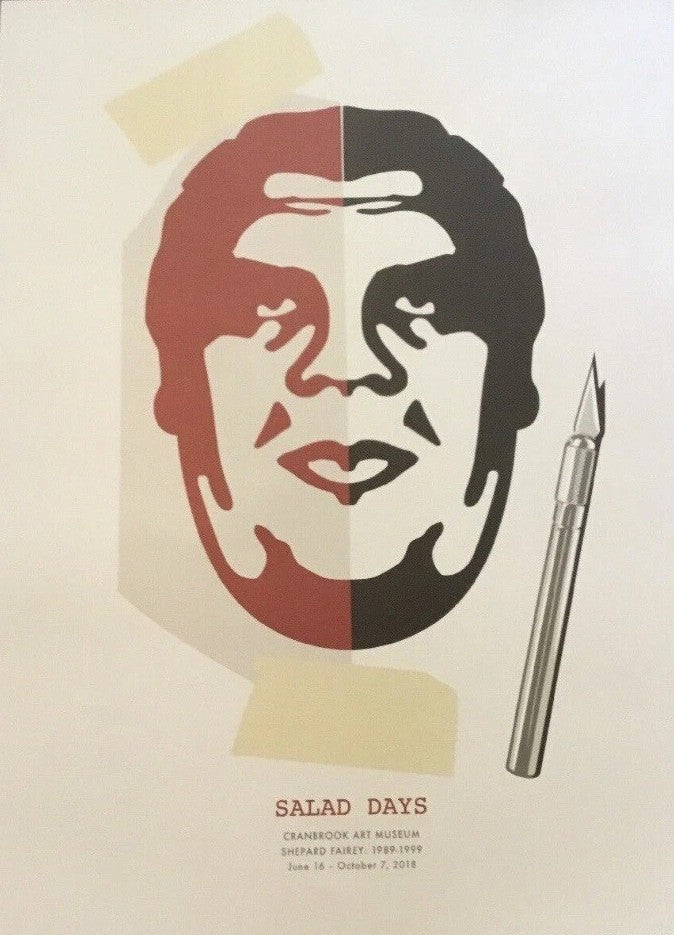 Salad Days - Cranbrook Art Museum - Show Print by Shepard Fairey