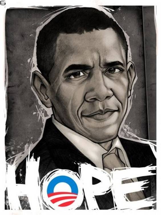 Obama Hope by Munk One