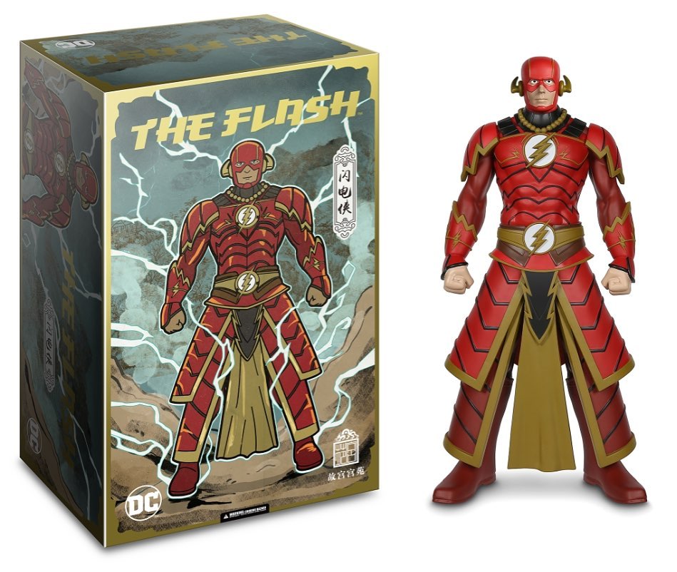 MINDstyle DC Comics x Imperial Court x The Flash 15" Vinyl Figure (NIB)