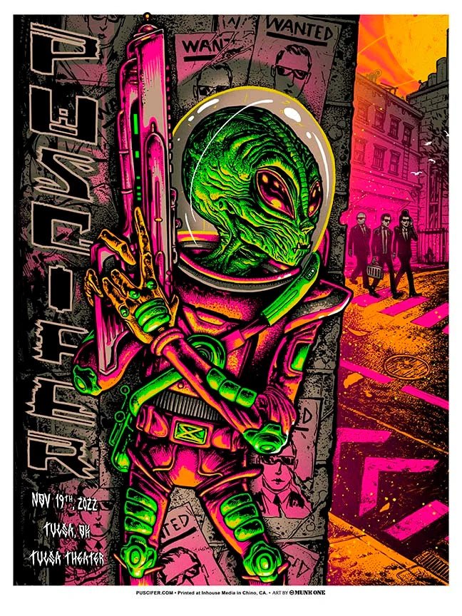 Puscifer - Tulsa 22 (Variant) by Munk One